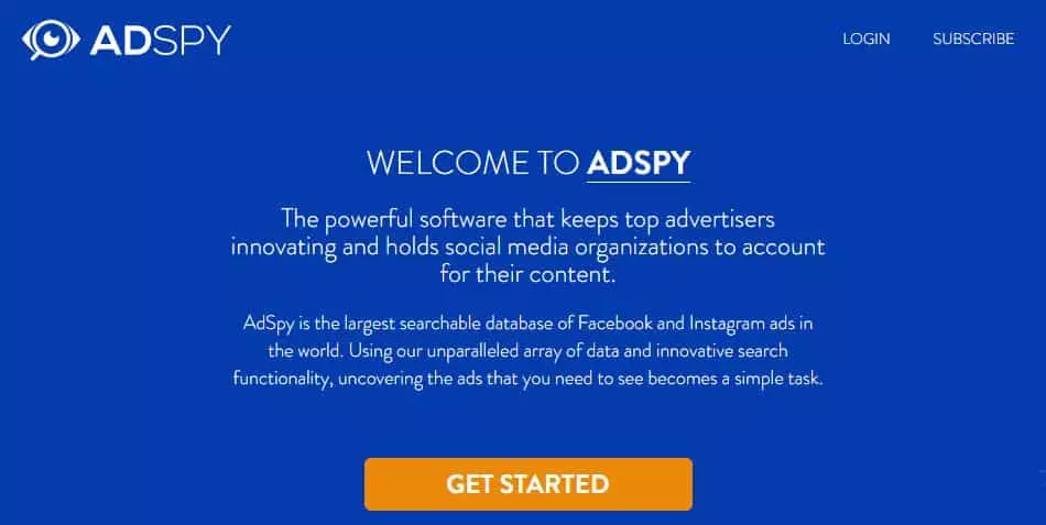 Adspy_homepage
