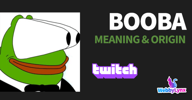 BOOBA Meaning & Origin – Twitch Emote Explained