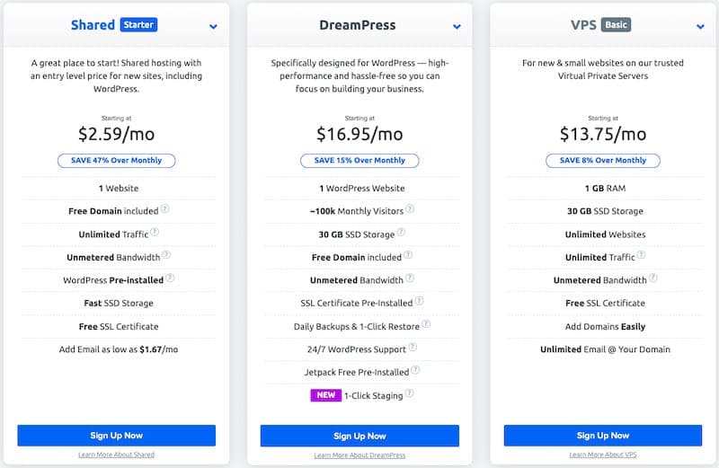 Dreamhost-Pricing-Plans