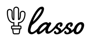 Lasso Logo Transparent Black