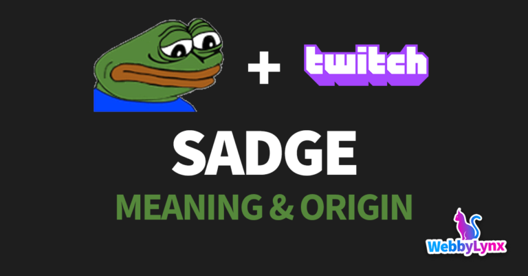 Sadge Meaning & Origin – Twitch Emote Explained