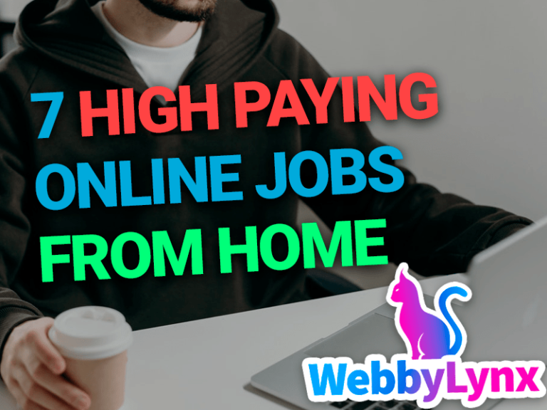 7 High Paying Online Jobs – Do and Earn from Home!